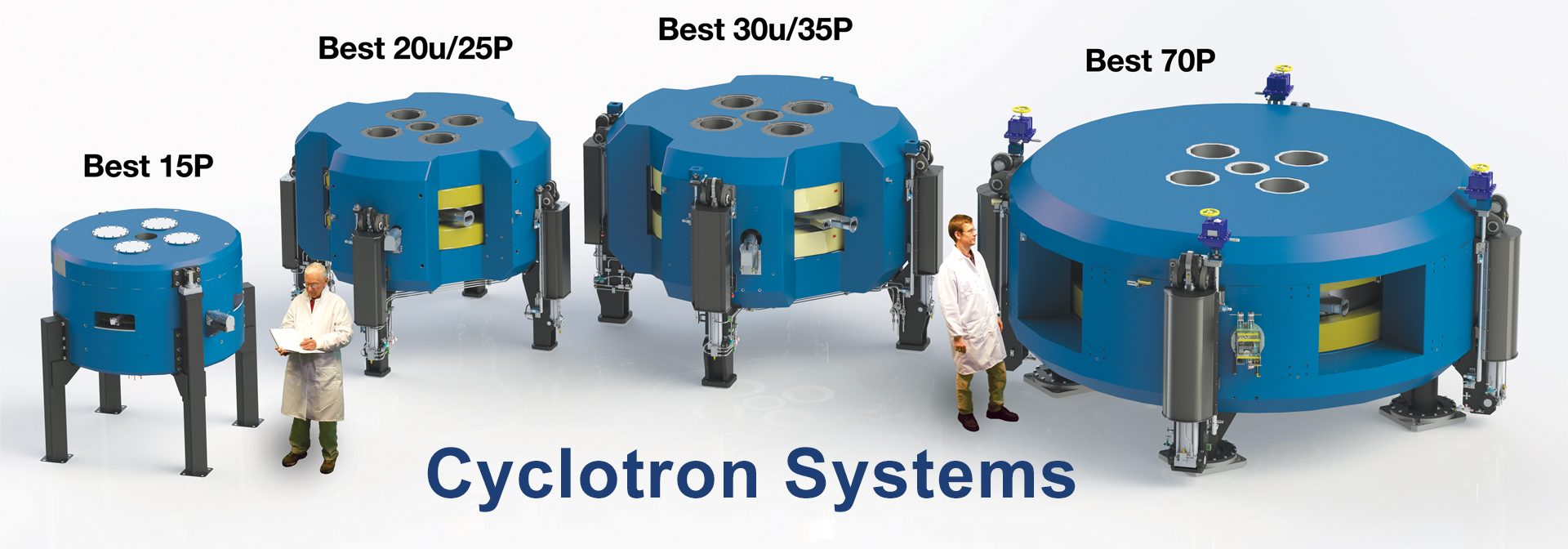 Cyclotron Systems (15p, 25p, 35p & 70p)