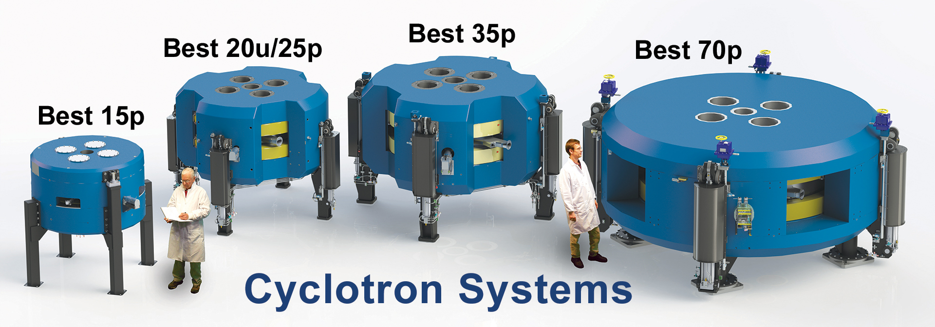 Cyclotron Systems (15p, 25p, 35p & 70p)