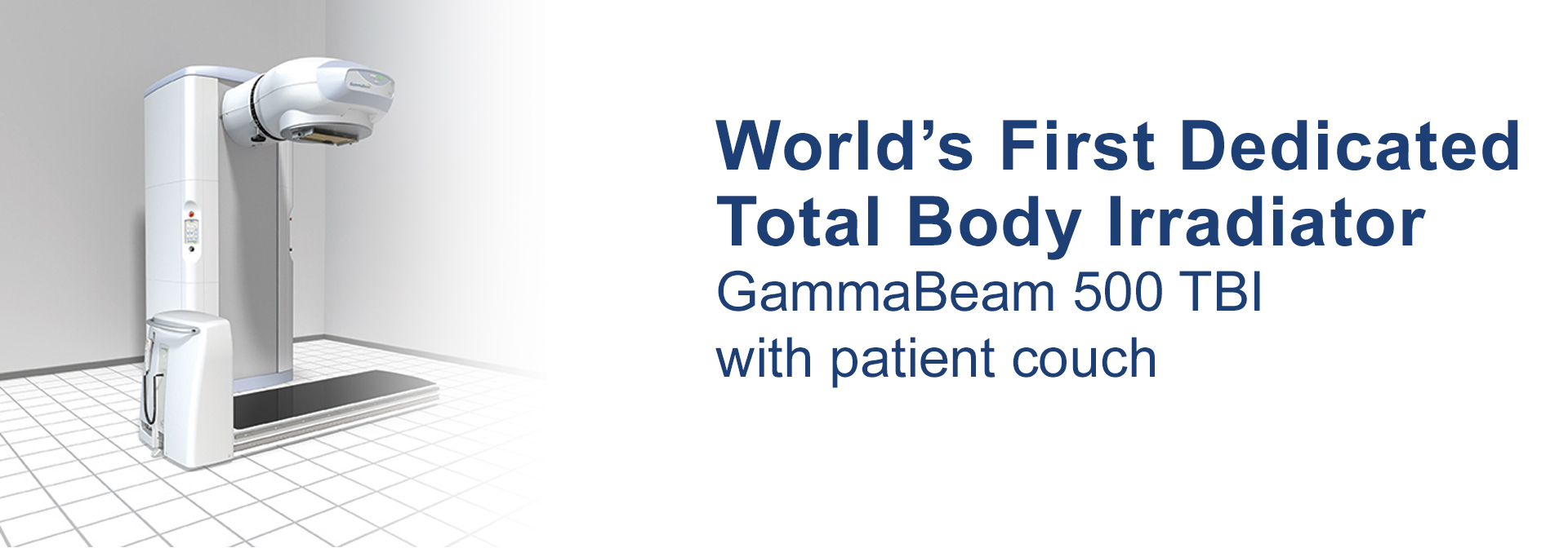 GammaBeam 500: World's First Dedicated Total Body Irradiator