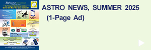ASTRO News (1-page ad), Summer 2025
