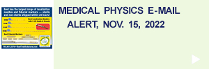 Medical Physics Email Alert