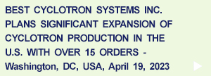 Expansion of Cyclotron Production in U.S.