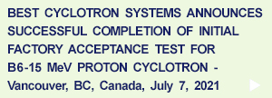 Factory Acceptance Test for B6-15 MeV