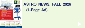 ASTRO News (1-page ad), Fall 2026
