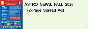 ASTRO News (2-page ad), Fall 2026