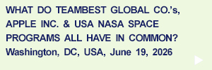 TeamBest Global, Apple and NASA